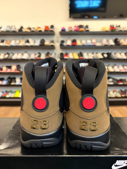 Jordan 9 Olive Size 13 Pre-Owned
