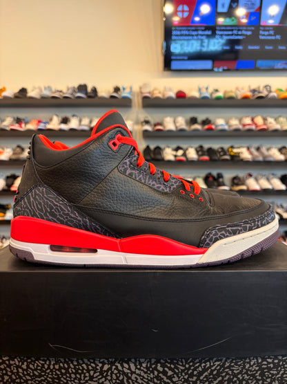 Jordan 3 Crimson Size 12 Pre-Owned