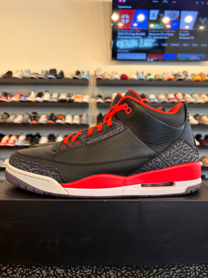 Jordan 3 Crimson Size 12 Pre-Owned