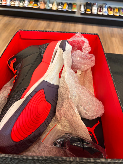 Jordan 3 Crimson Size 12 Pre-Owned