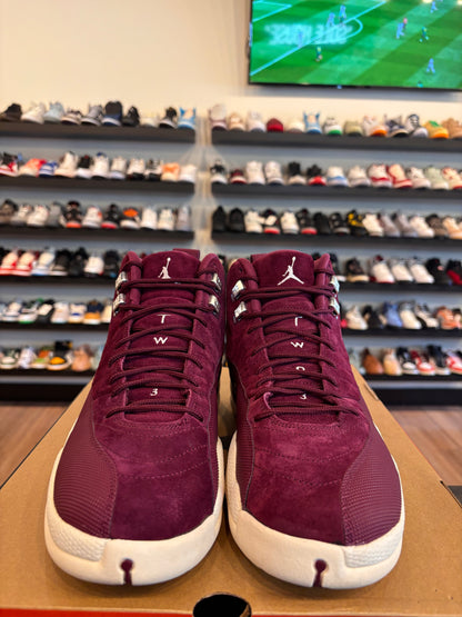 Jordan 12 Bordeaux Size 12 Pre-Owned