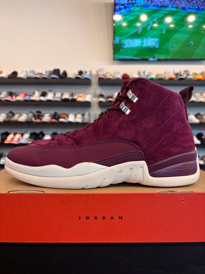 Jordan 12 Bordeaux Size 12 Pre-Owned