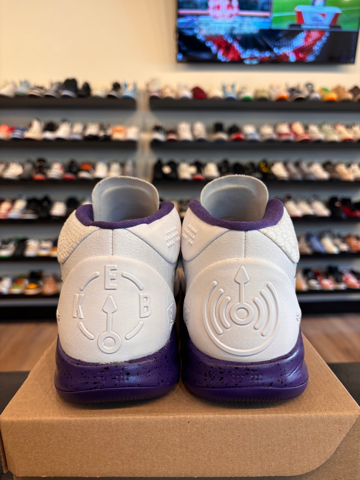 Nike Kobe AD Court Purple Size 12 Pre-Owned (No Box)