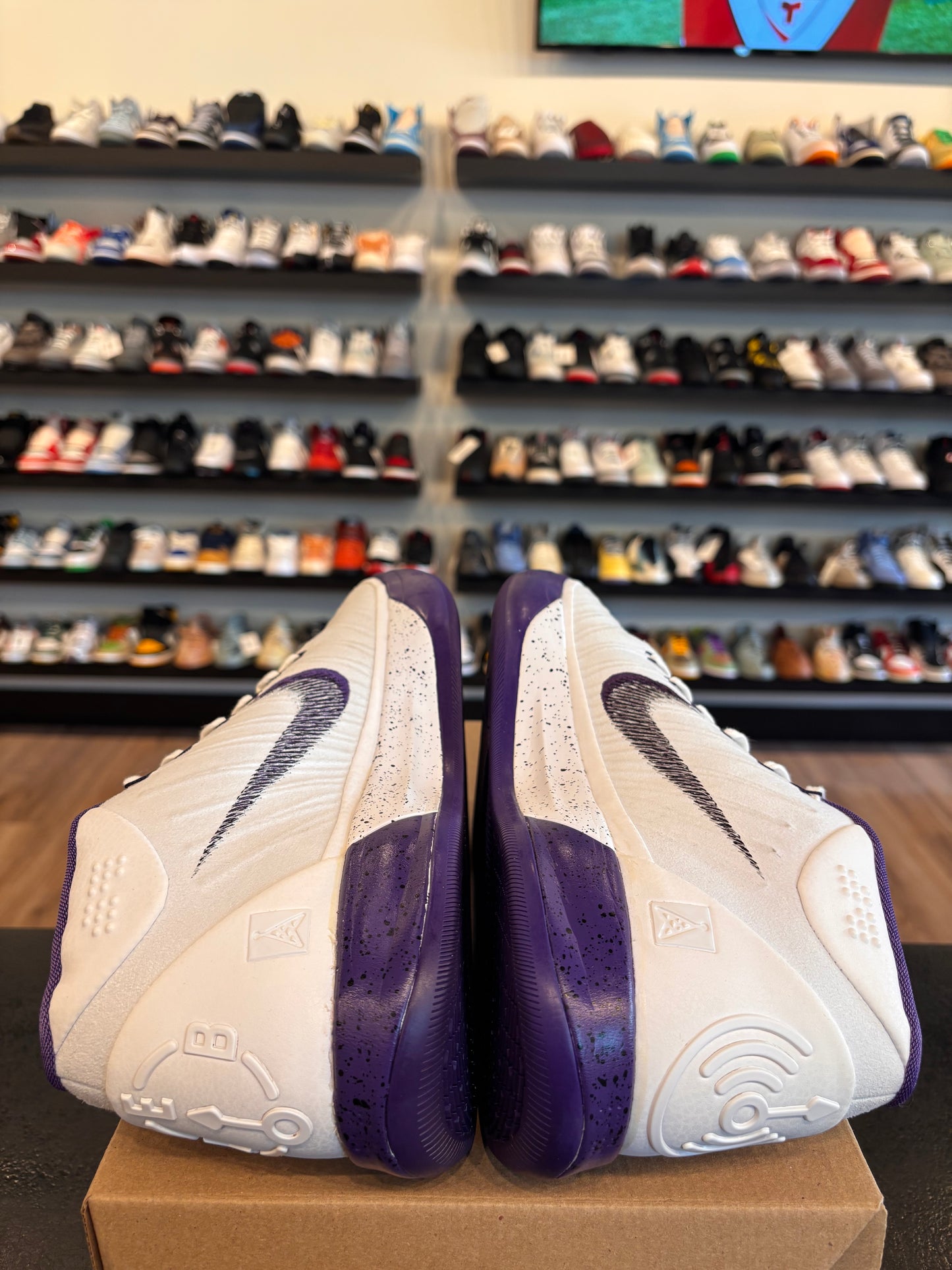 Nike Kobe AD Court Purple Size 12 Pre-Owned (No Box)