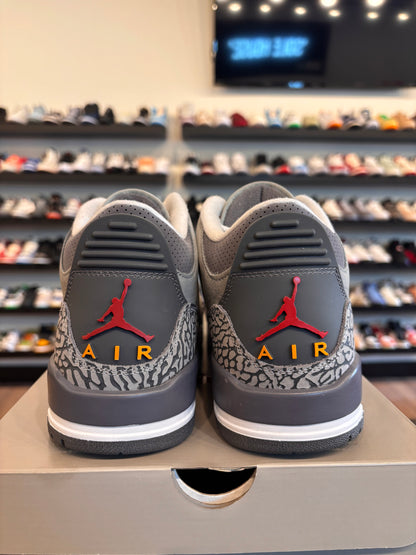Jordan 3 Cool Grey Size 8 Pre-Owned