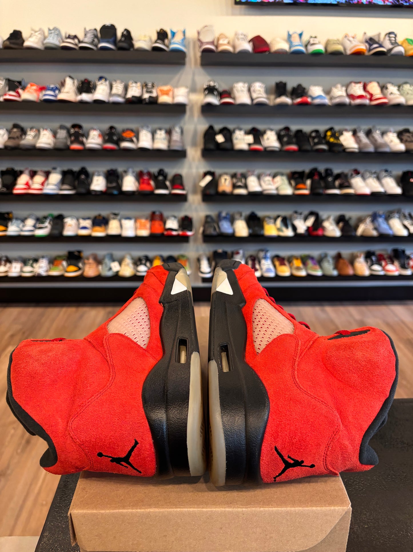 Jordan 5 Raging Bull Size 13 Pre-Owned (No Box)