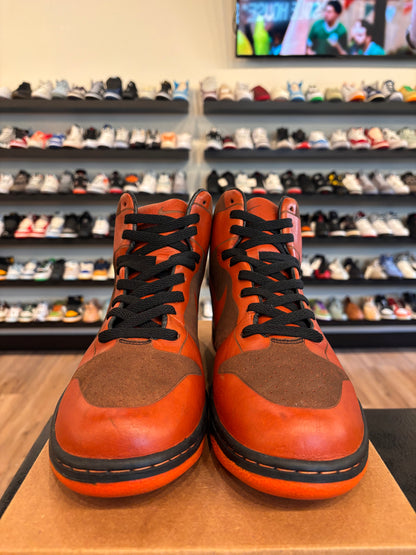 Nike Dunk High Laser Spice Size 12 Pre-Owned (No Box)