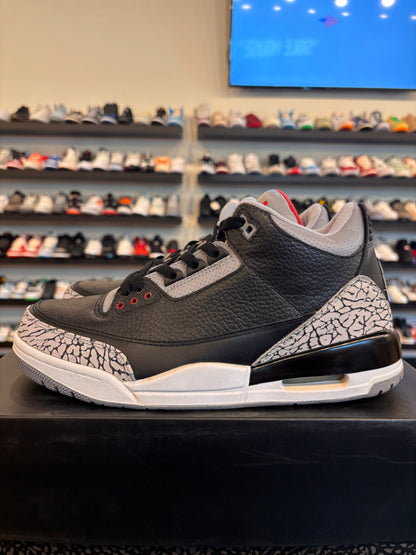 Jordan 3 Black Cement 2011 Size 10 Brand New