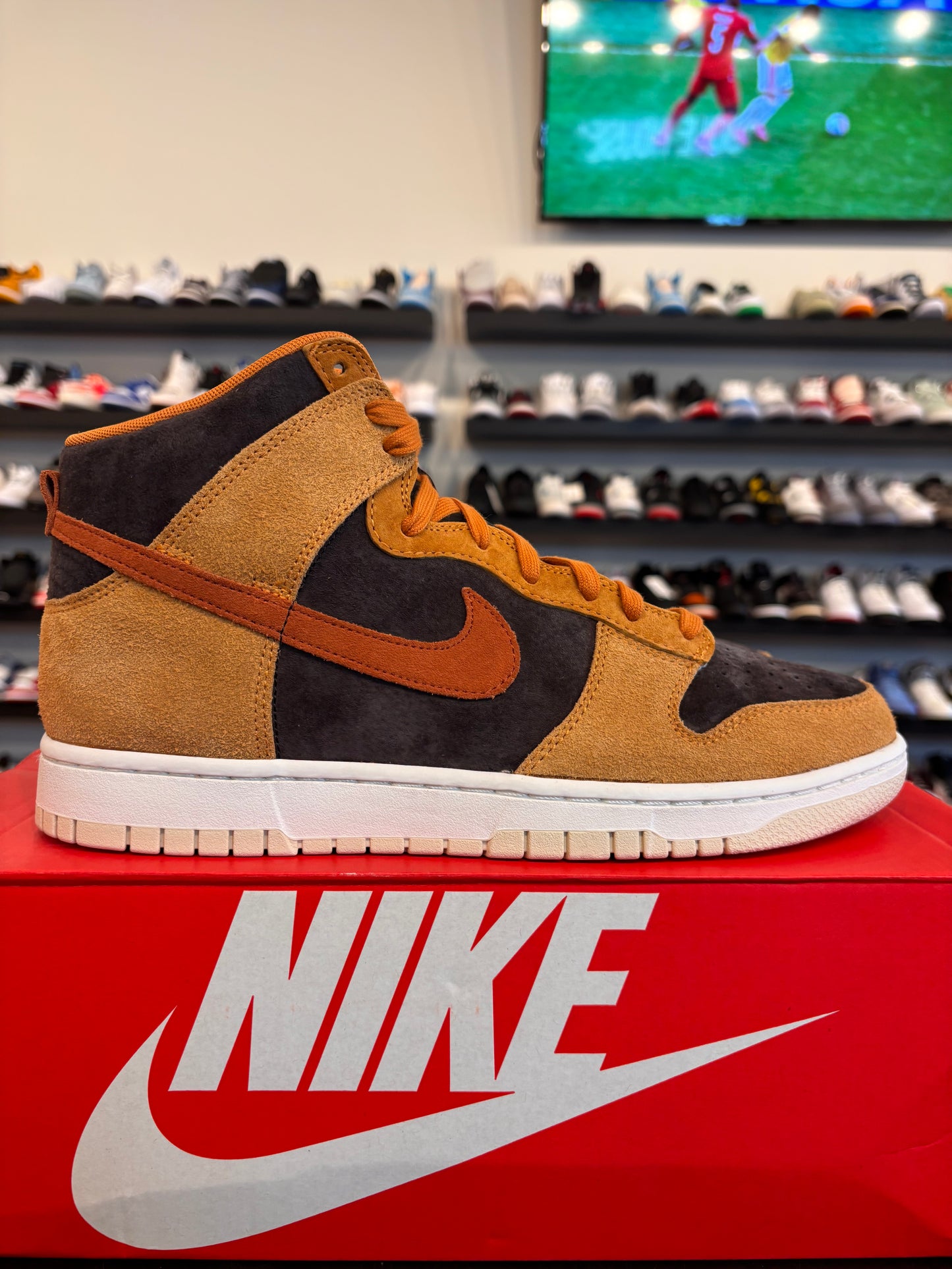 Nike Dunk High Dark Russet Size 10.5 Brand New