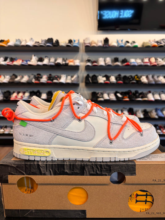 Nike Dunk Low Off-White Lot 11 Size 12 Brand New
