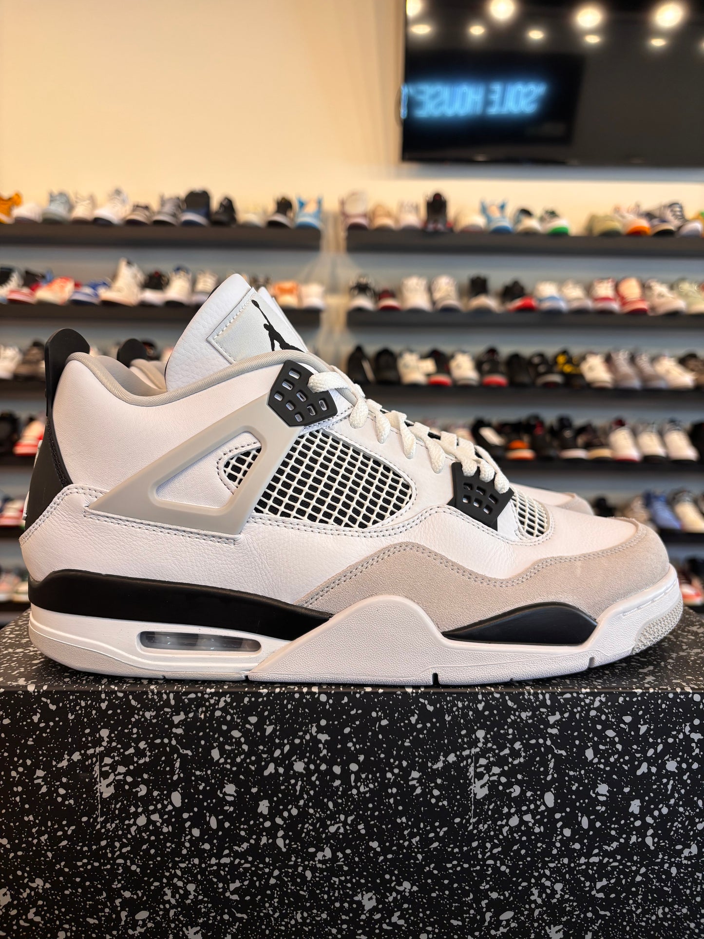 Jordan 4 Military Black Size 13 Brand New