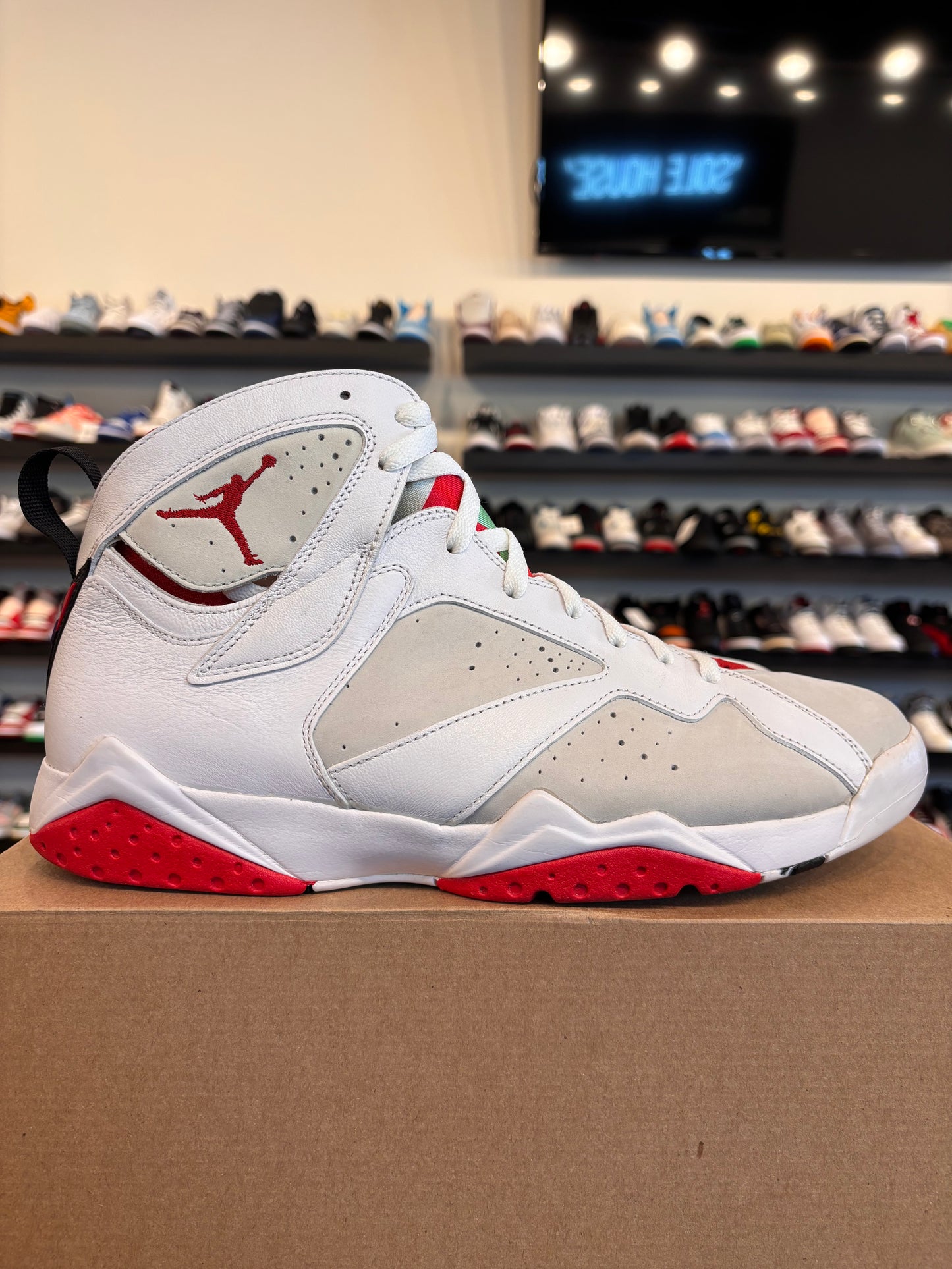 Jordan 7 Hare Size 12 Pre-Owned (No Box)
