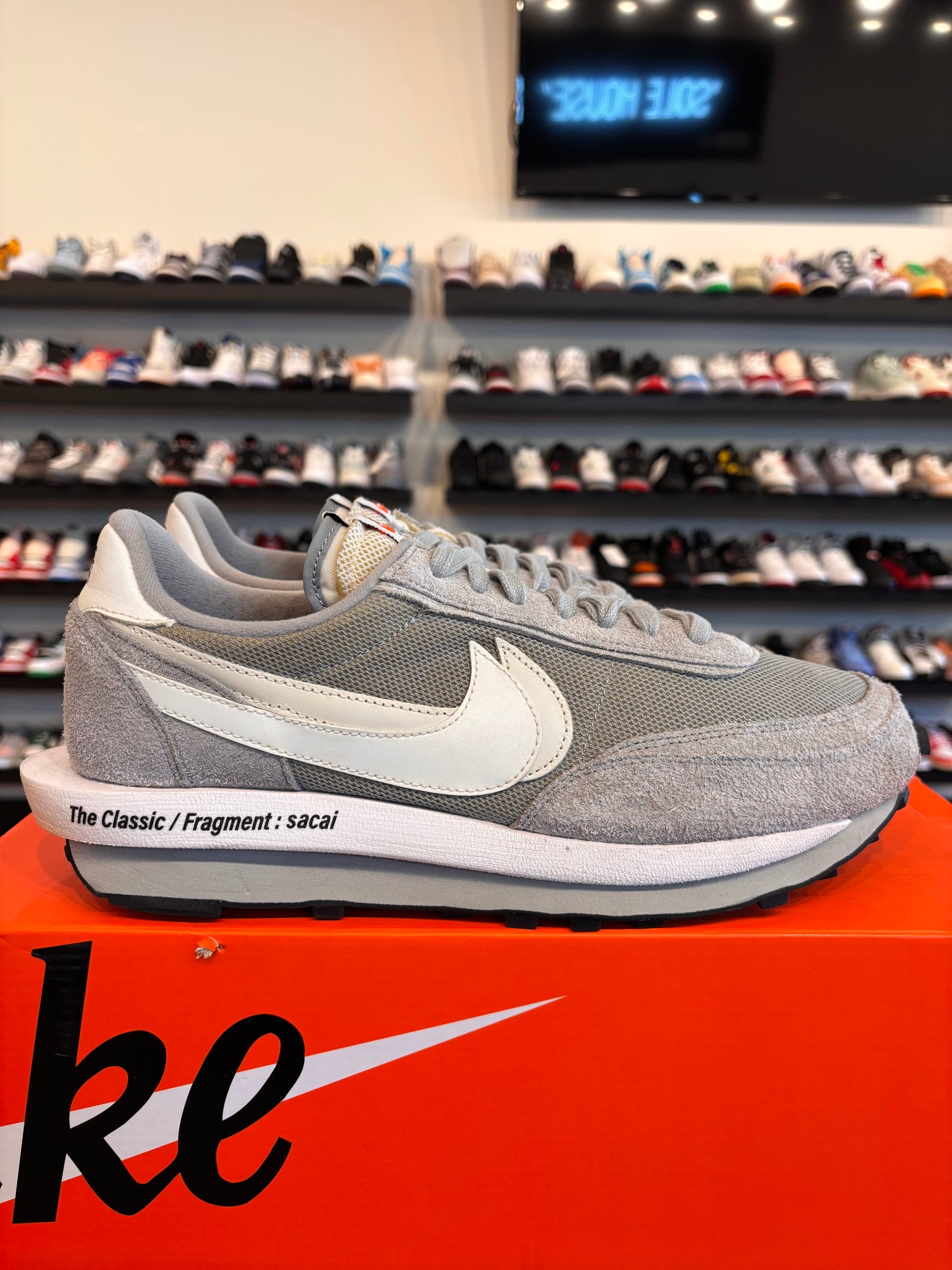 Nike Sacai Fragment Grey Size 13 Pre-Owned