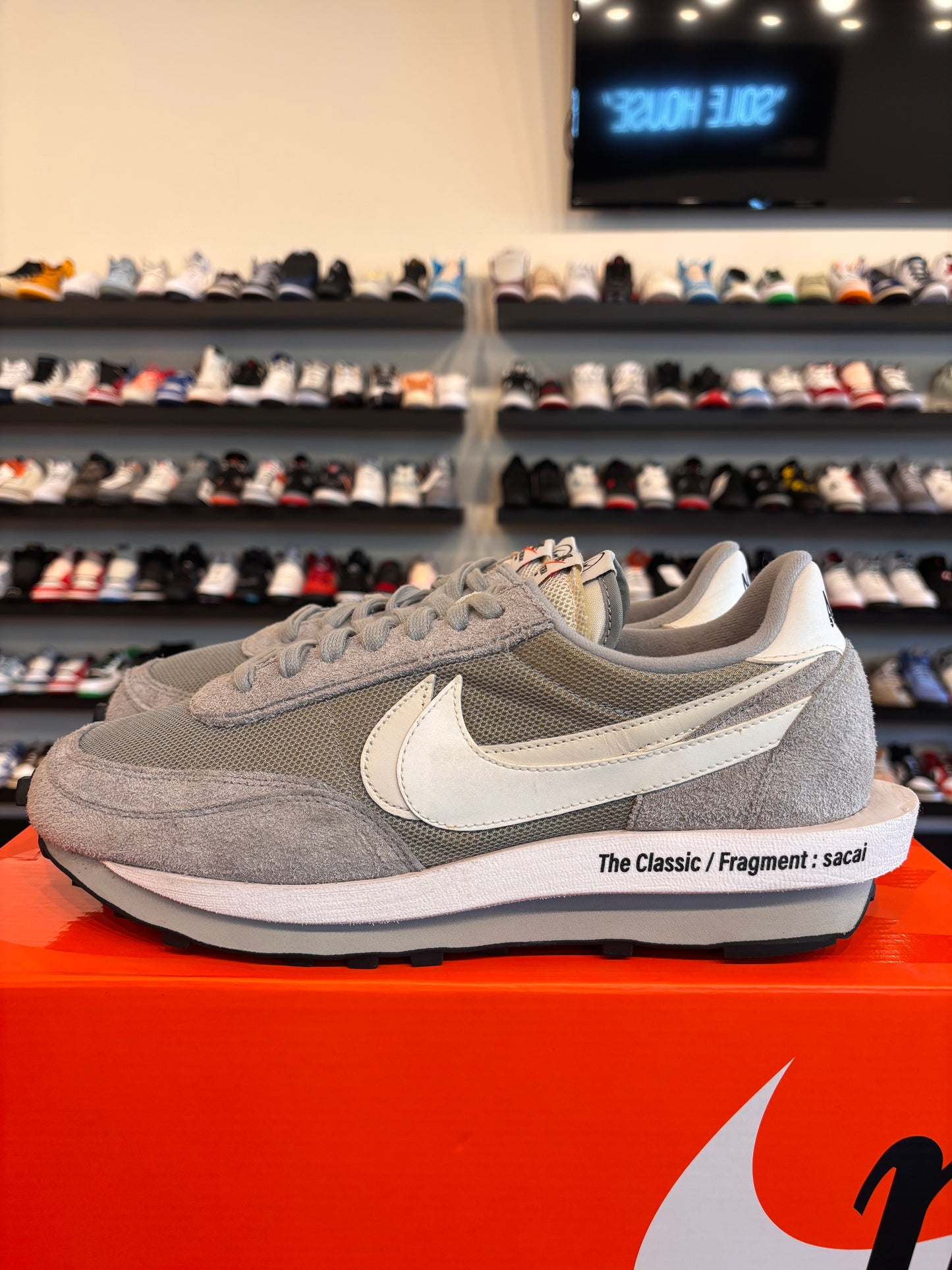 Nike Sacai Fragment Grey Size 13 Pre-Owned