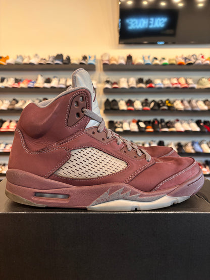 Jordan 5 Burgundy Size 12 Pre-Owned (No Box)