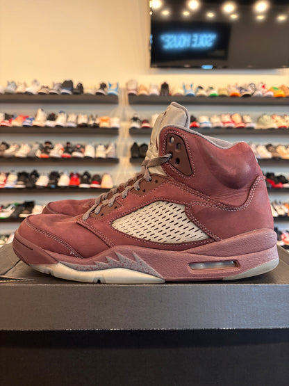 Jordan 5 Burgundy Size 12 Pre-Owned (No Box)