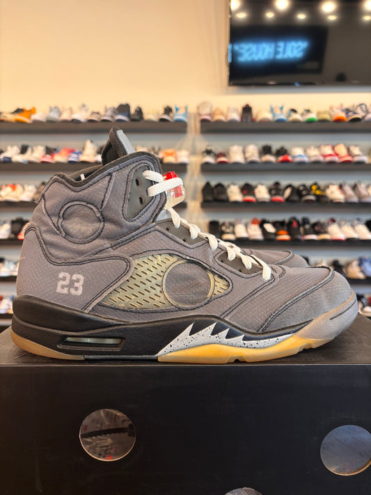 Jordan 5 Off-White Muslin Size 12.5 Pre-Owned