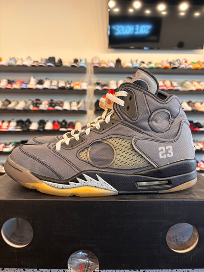 Jordan 5 Off-White Muslin Size 12.5 Pre-Owned