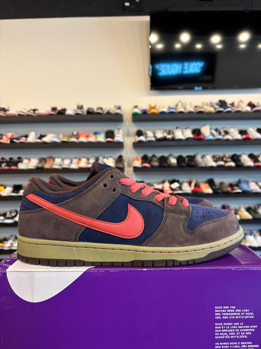 Nike SB Dunk Low Baroque Brown Adobe Size 12 Brand New