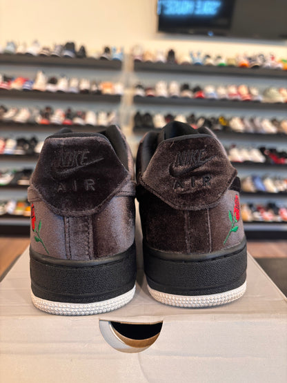 Nike Air Force 1 Low Rose Velvet Size 11 Pre-Owned (No Box)