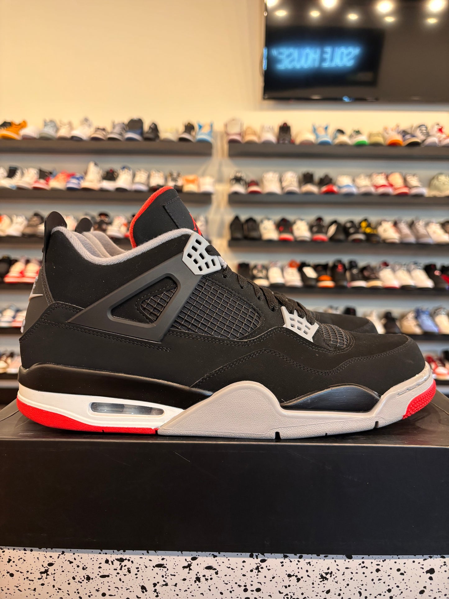 Jordan 4 Bred 2019 Size 14 Pre-Owned