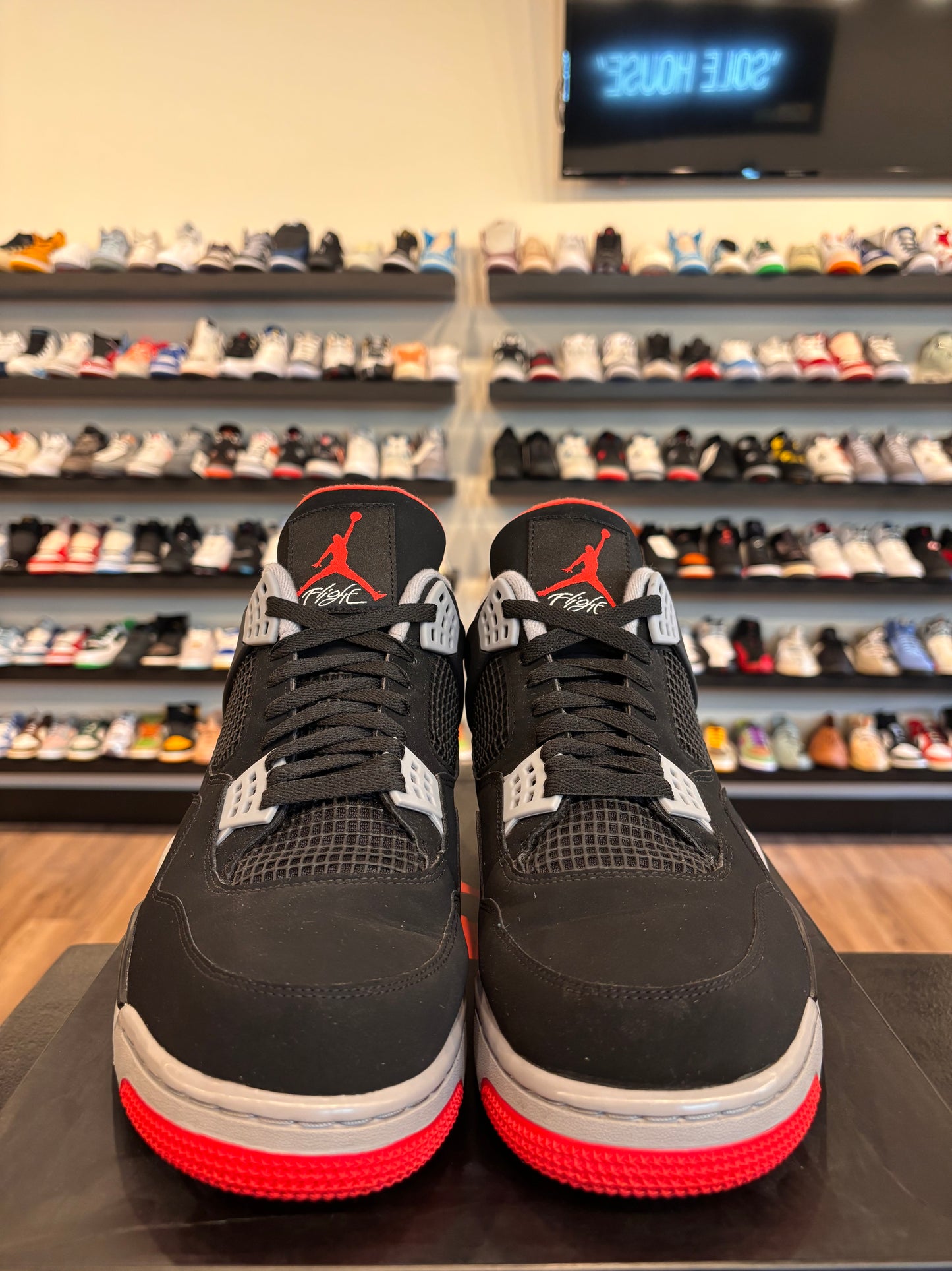 Jordan 4 Bred 2019 Size 14 Pre-Owned