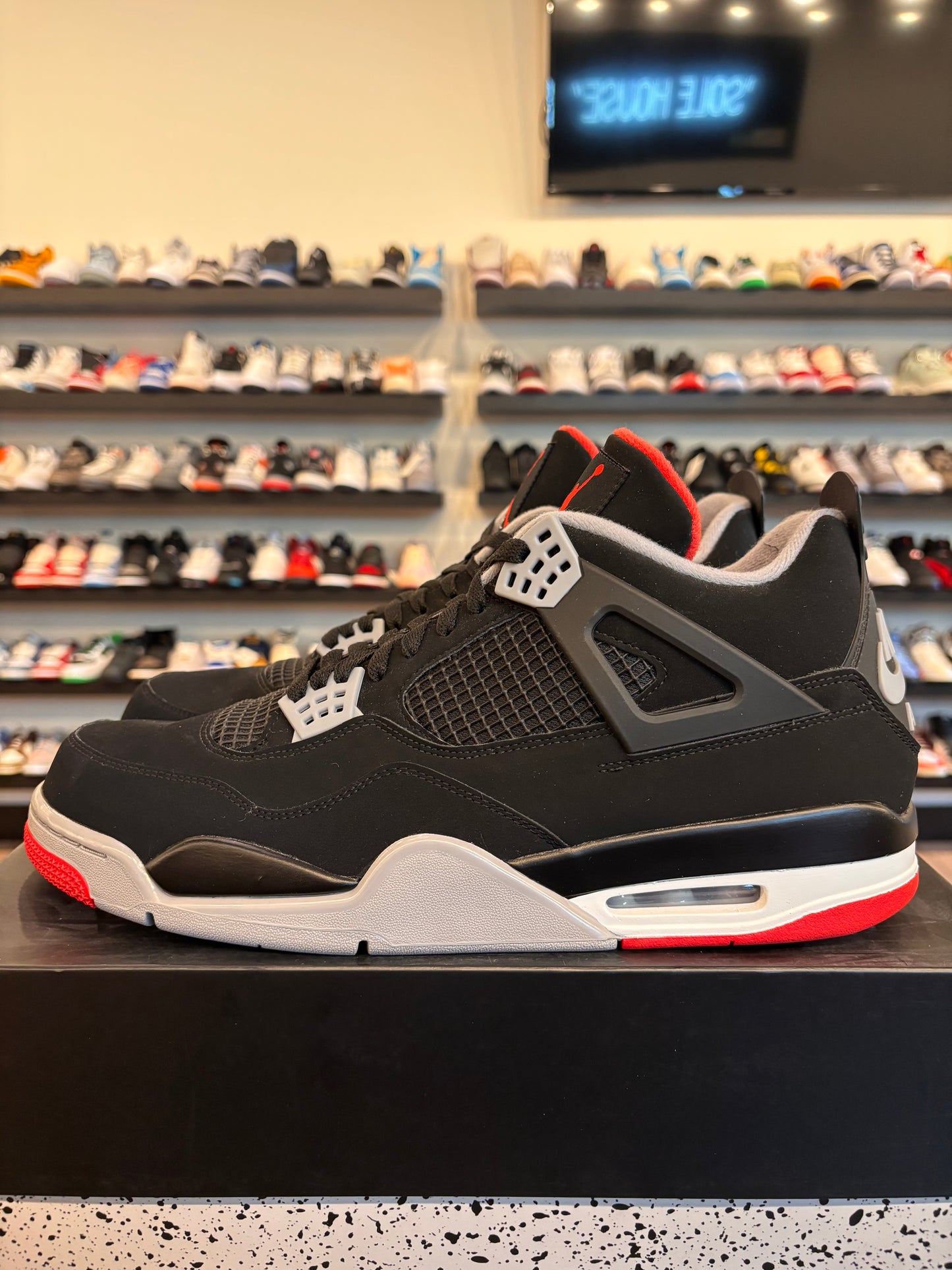 Jordan 4 Bred 2019 Size 14 Pre-Owned