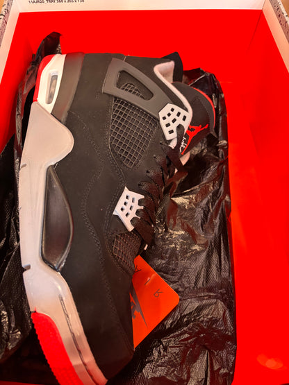Jordan 4 Bred 2019 Size 14 Pre-Owned