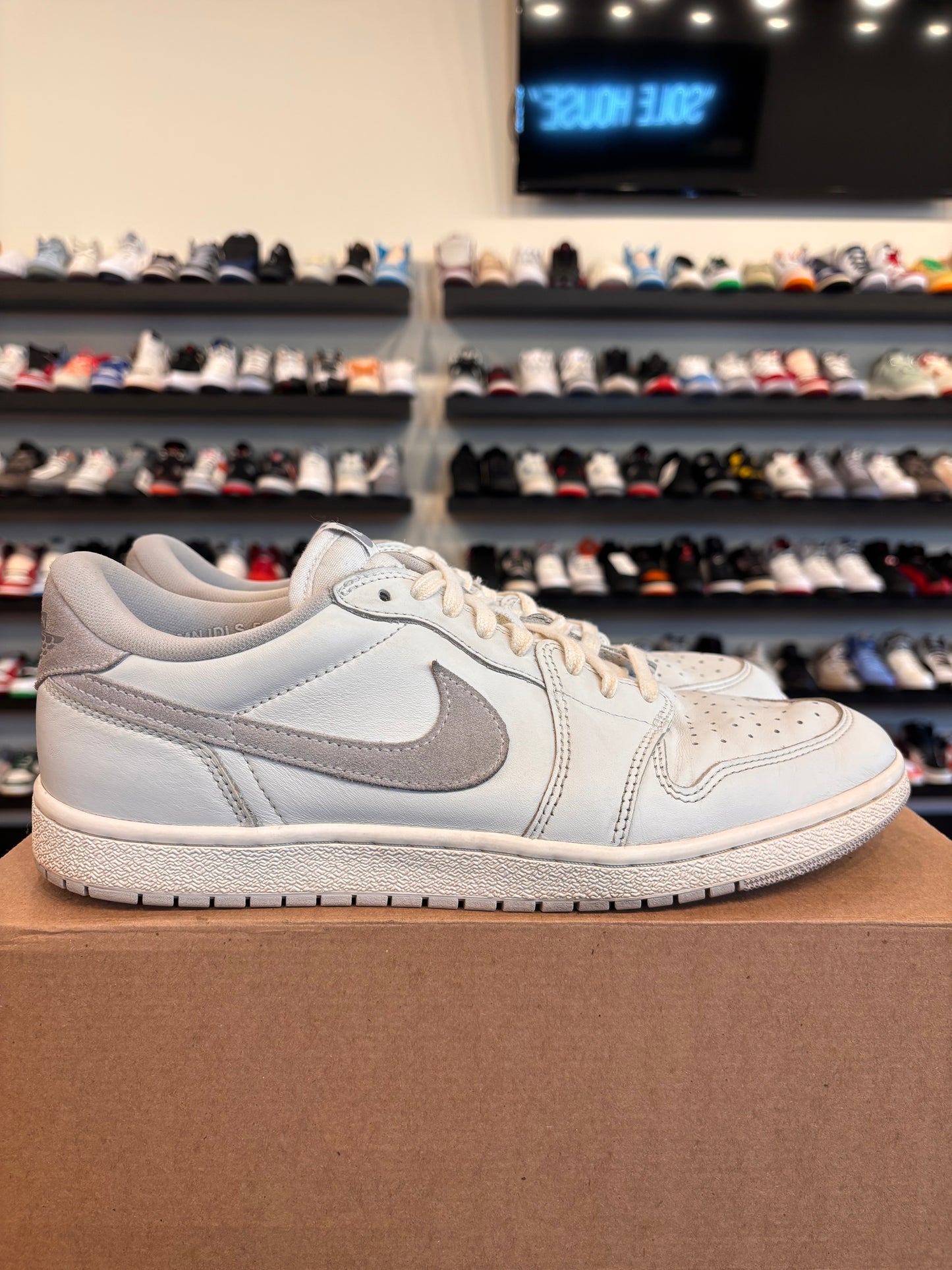 Jordan 1 Low 85 Neutral Grey Size 12 Pre-Owned (No Box)