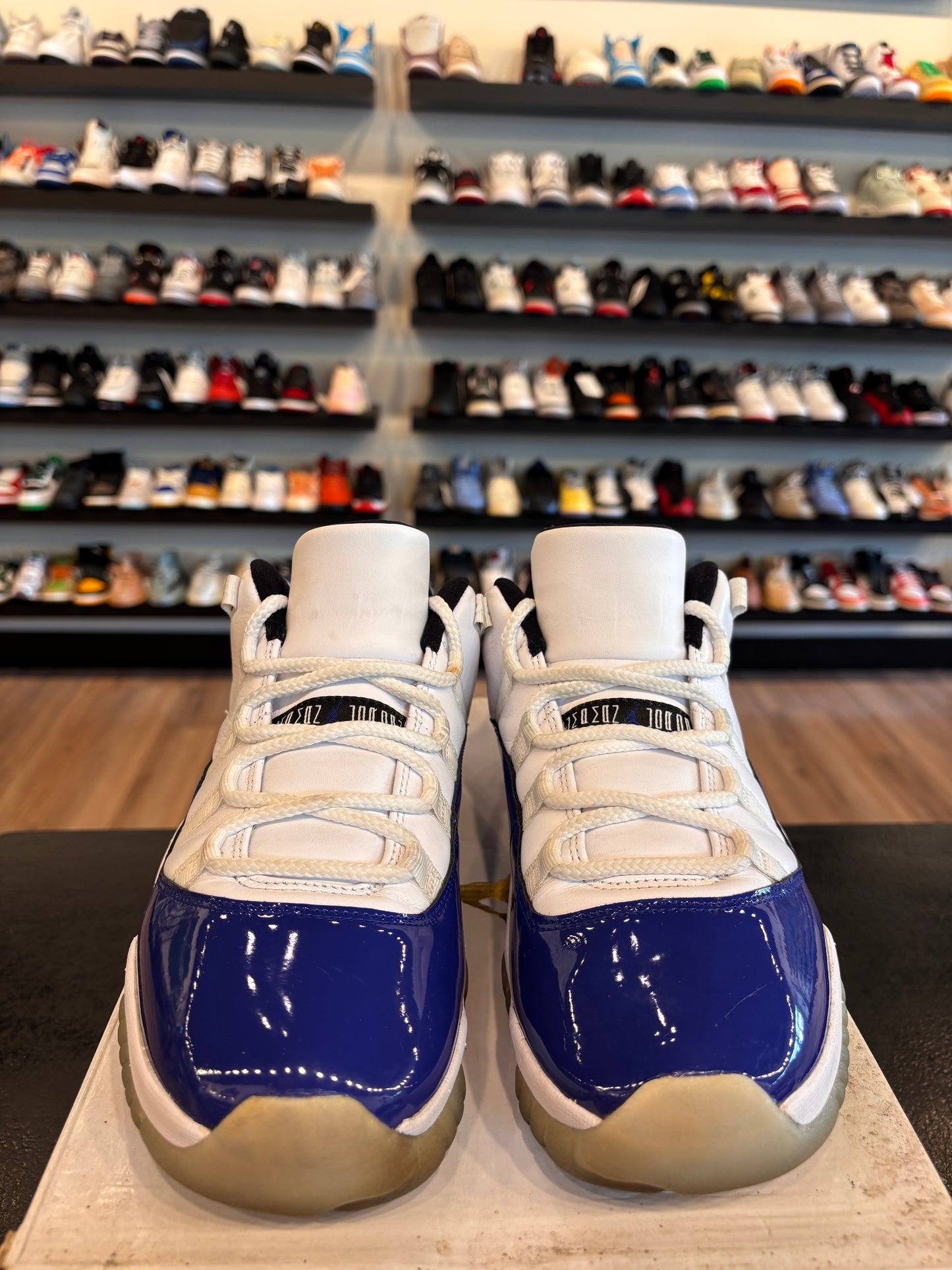 Jordan 11 White Concord Size 9.5 (11W) Pre-Owned