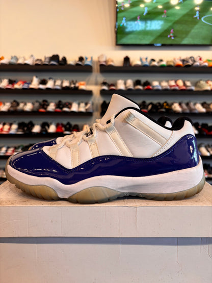 Jordan 11 White Concord Size 9.5 (11W) Pre-Owned