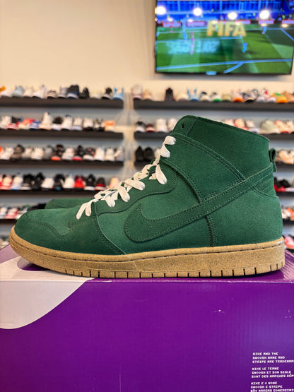 Nike SB Dunk High Decon Gorge Green Size 10.5 Pre-Owned