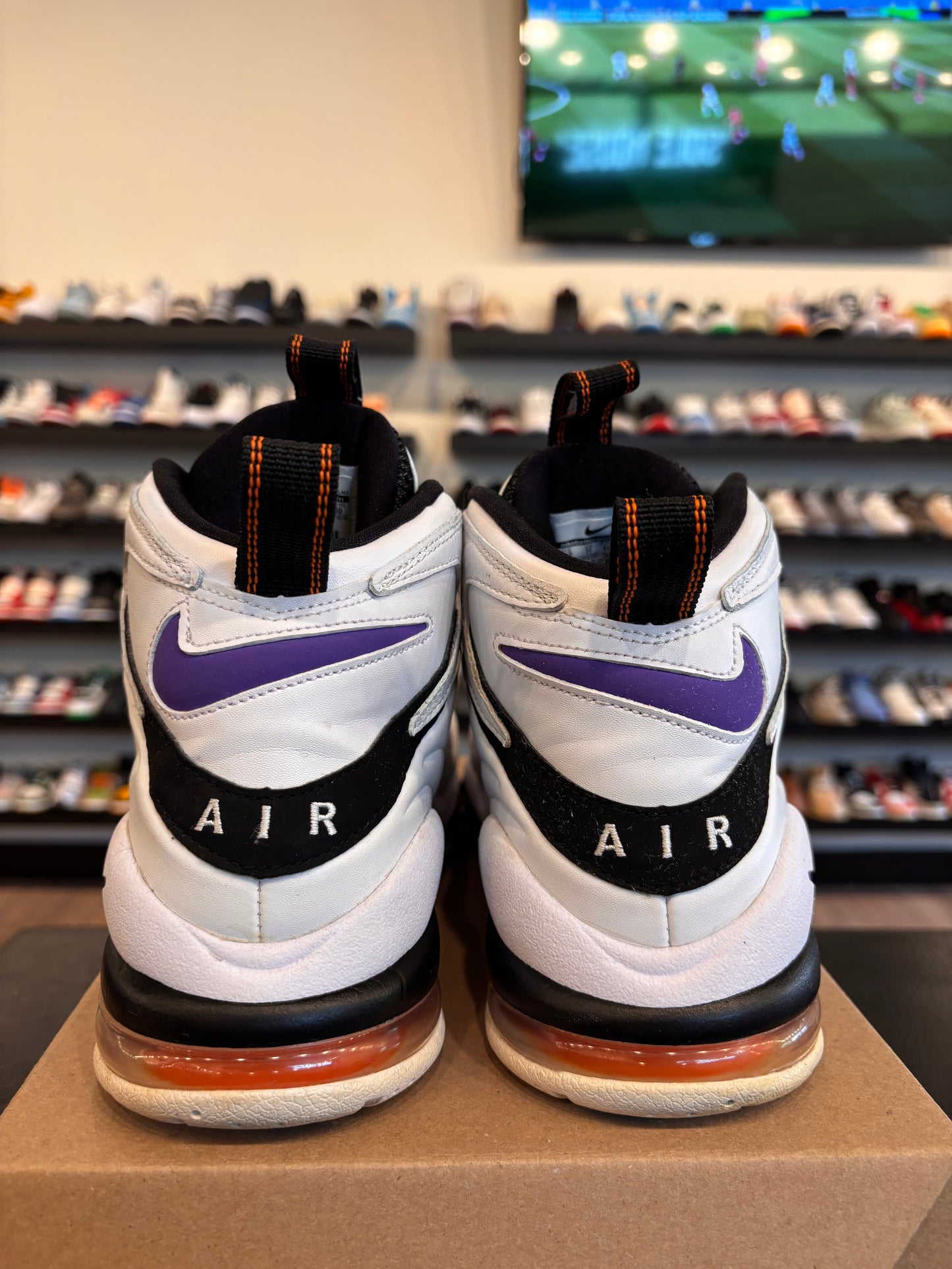 Nike Air Max CB34 White Purple Size 12 Pre-Owned (No Box)