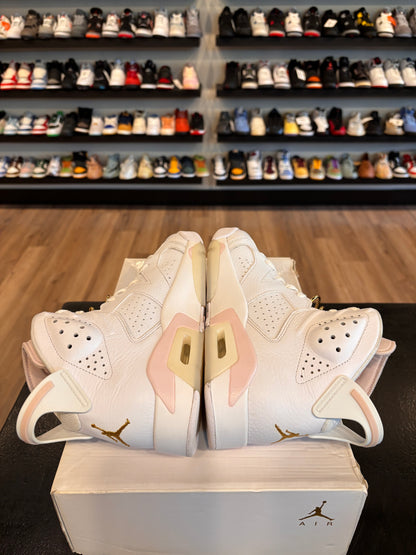Jordan 6 Gold Rings Size 6.5Y (8W) Pre-Owned