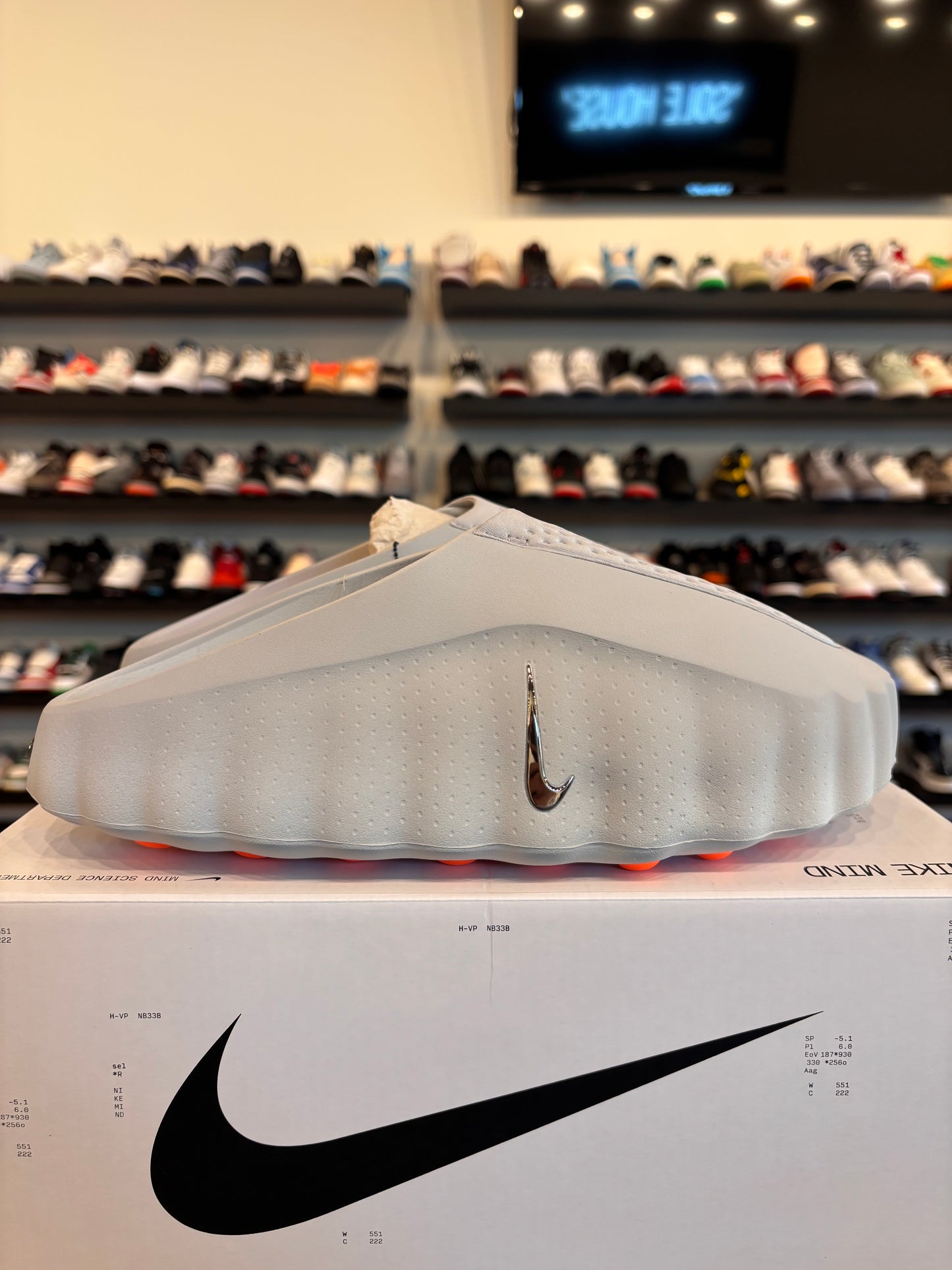Nike Mind Slide 001 Smoke Grey Size 10 Brand New