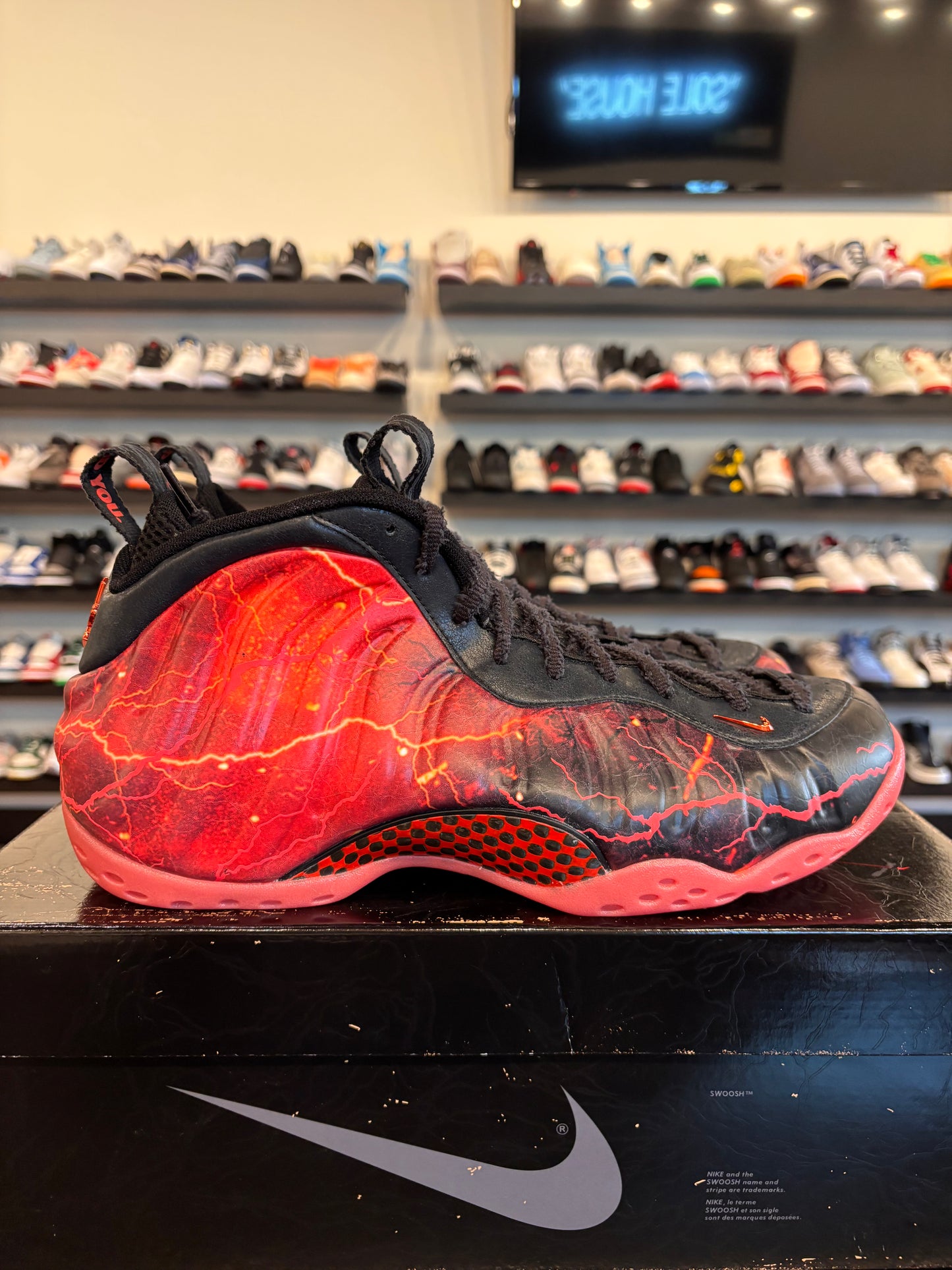 Nike Foamposite Stranger Things Size 12 Brand New