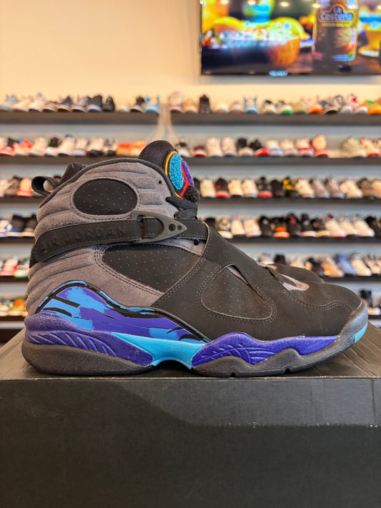 Jordan 8 Aqua 2015 Size 8.5 Pre-Owned