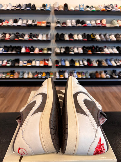 Jordan 1 Low Travis Scott Reverse Mocha Size 11 Pre-Owned