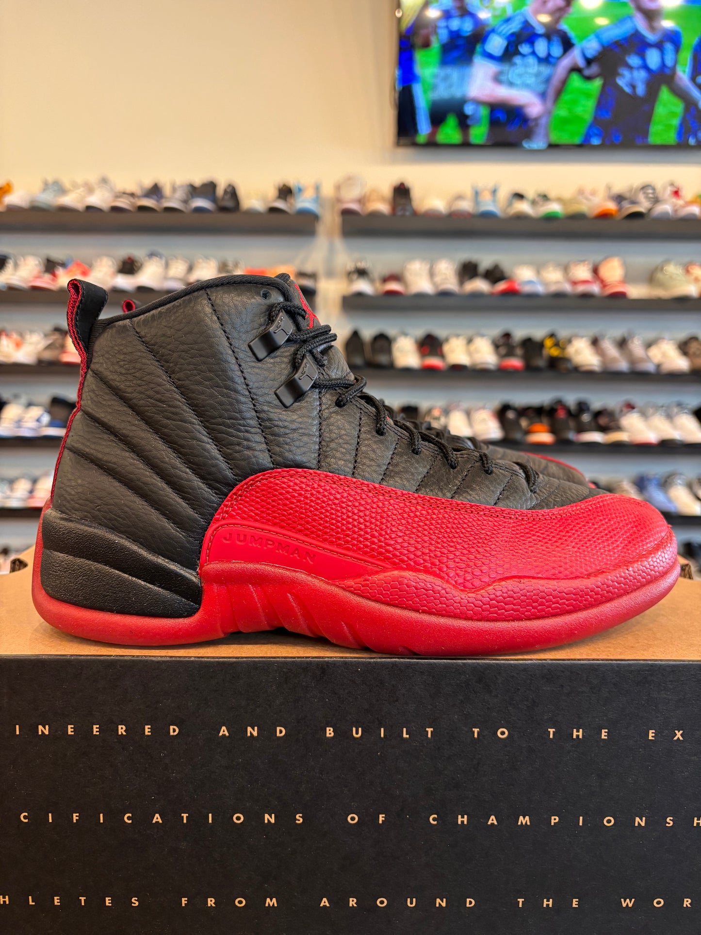 Jordan 12 Flu Game 2025 Size 8 Pre-Owned