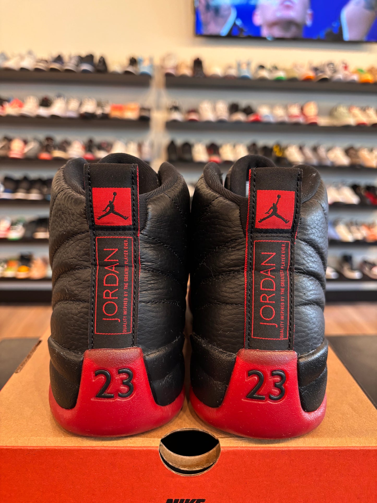Jordan 12 Flu Game 2025 Size 8 Pre-Owned