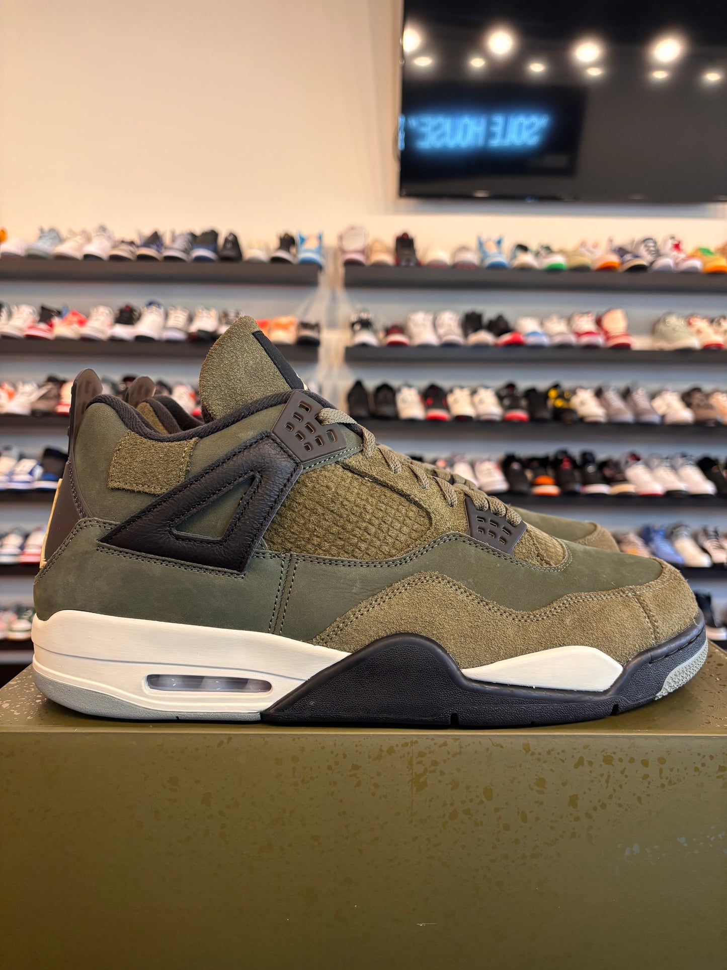 Jordan 4 Craft Olive Size 15 Brand New