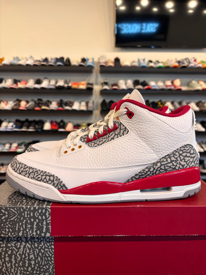 Jordan 3 Cardinal Size 11.5 Pre-Owned