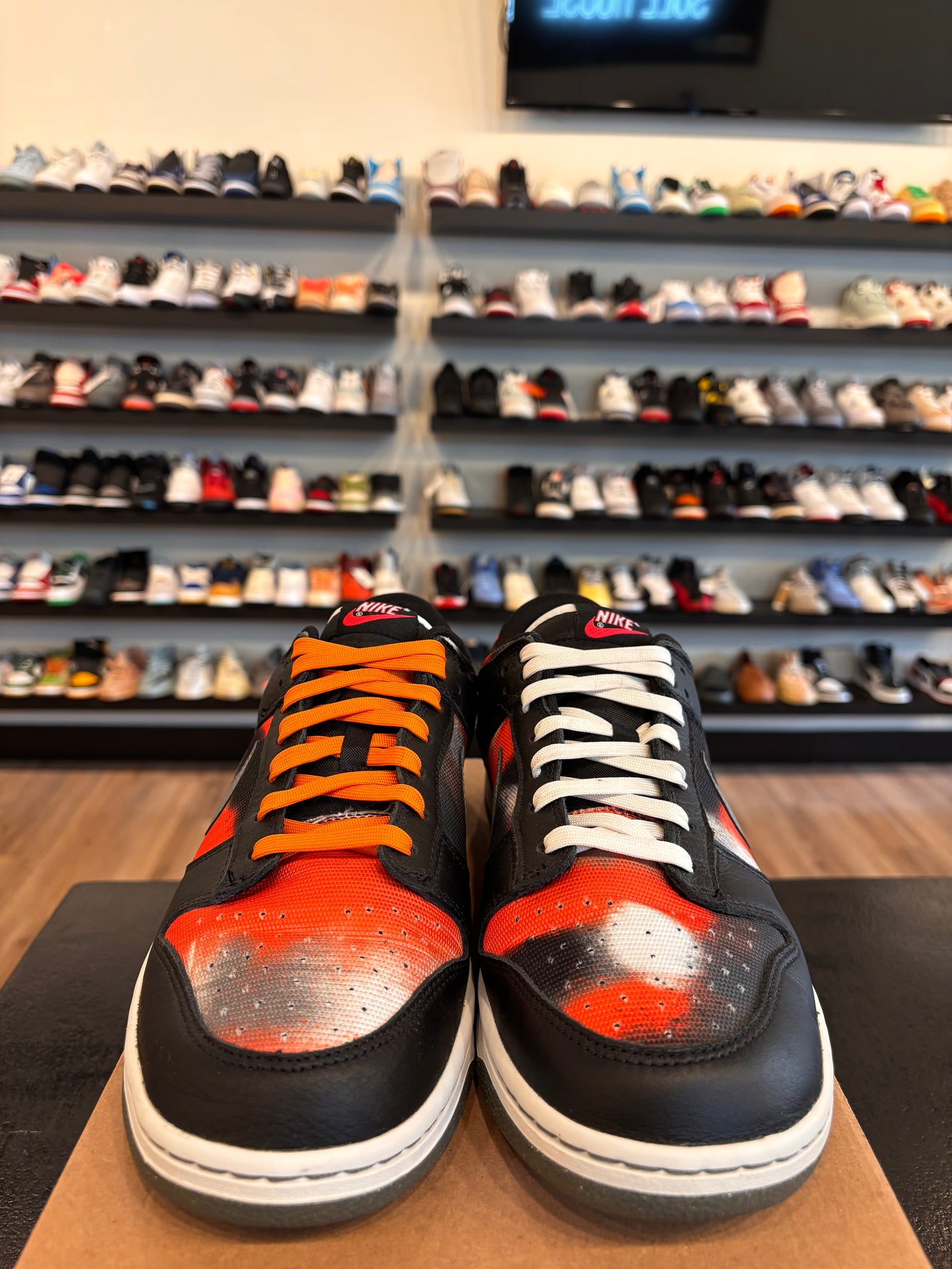 Nike Dunk Low Graffiti Size 12 Pre-Owned (No Box)