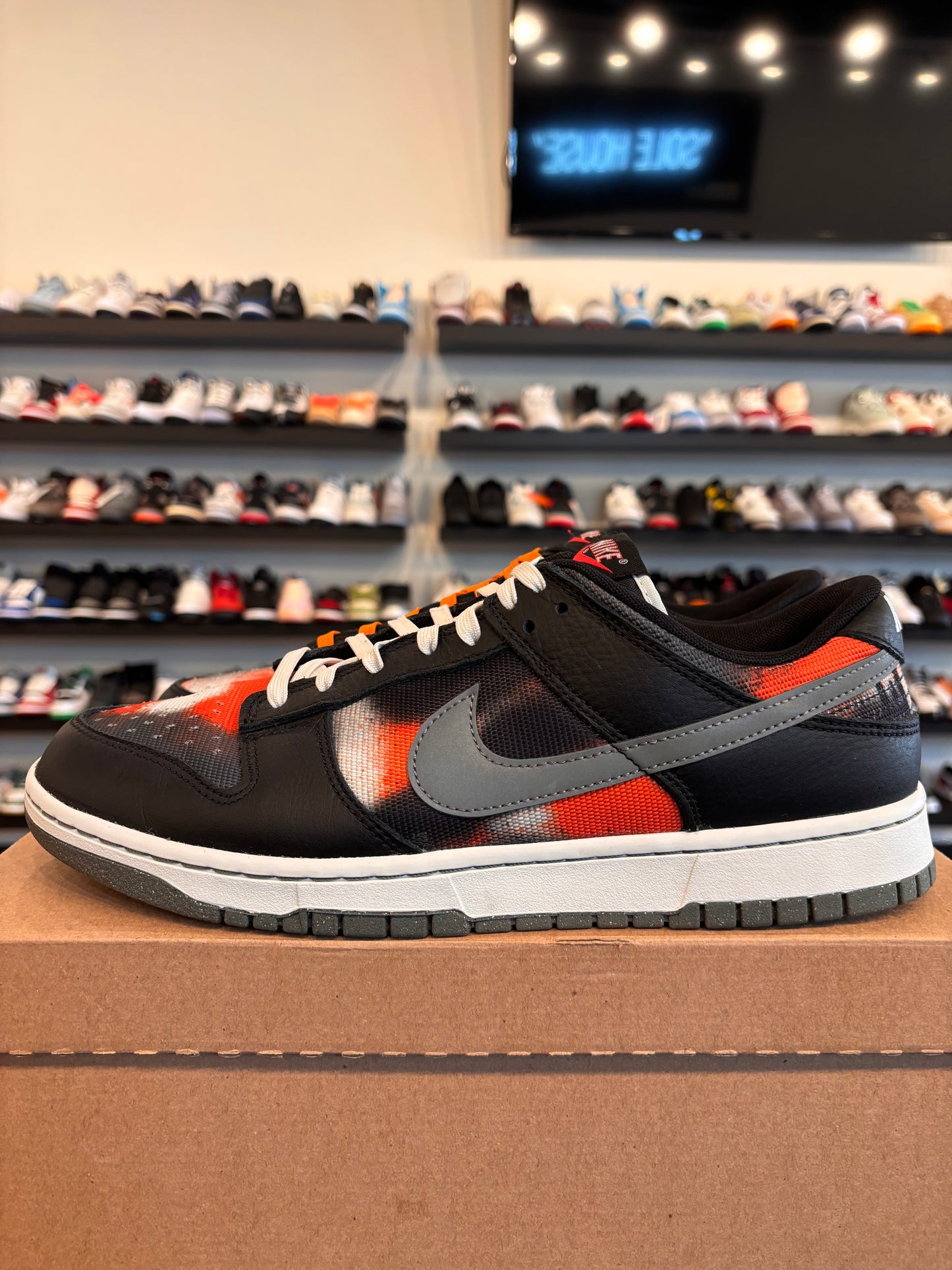 Nike Dunk Low Graffiti Size 12 Pre-Owned (No Box)