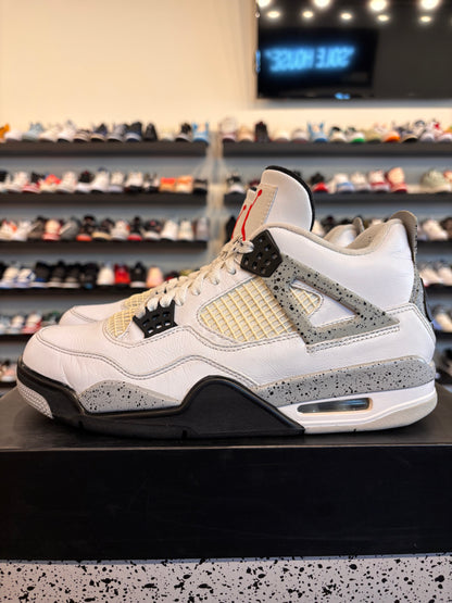 Jordan 4 White Cement 2016 Size 9 Pre-Owned