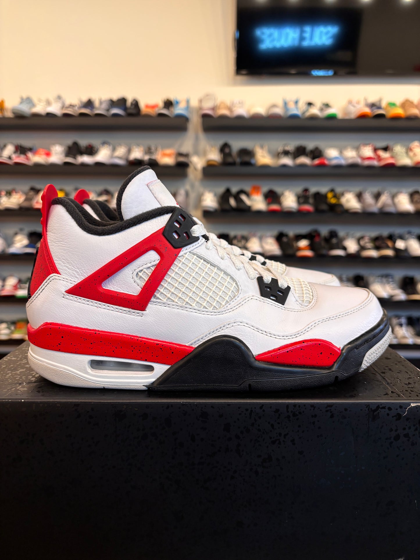 Jordan 4 Red Cement Size 6.5Y (8W) Pre-Owned