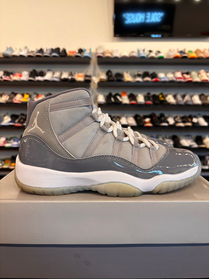 Jordan 11 Cool Grey Size 7Y (8.5W) Pre-Owned