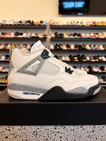 Jordan 4 White Cement Size 7Y (8.5W)