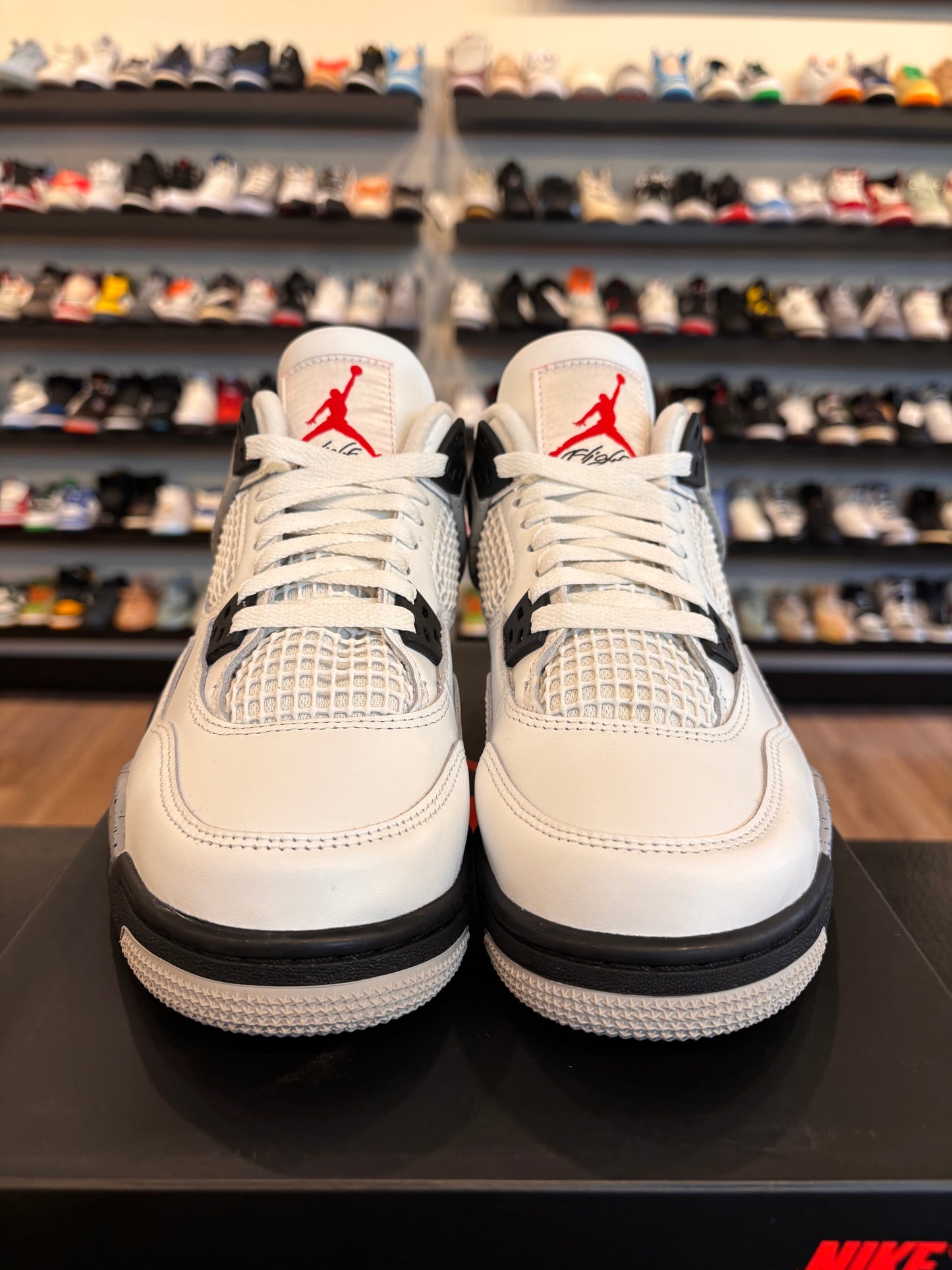 Jordan 4 White Cement Size 7Y (8.5W)