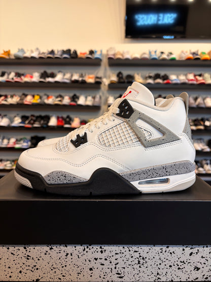 Jordan 4 White Cement Size 7Y (8.5W)